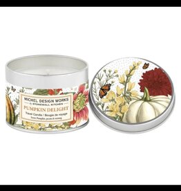 Michel Design Works MDW Pumpkin Delight Travel Candle