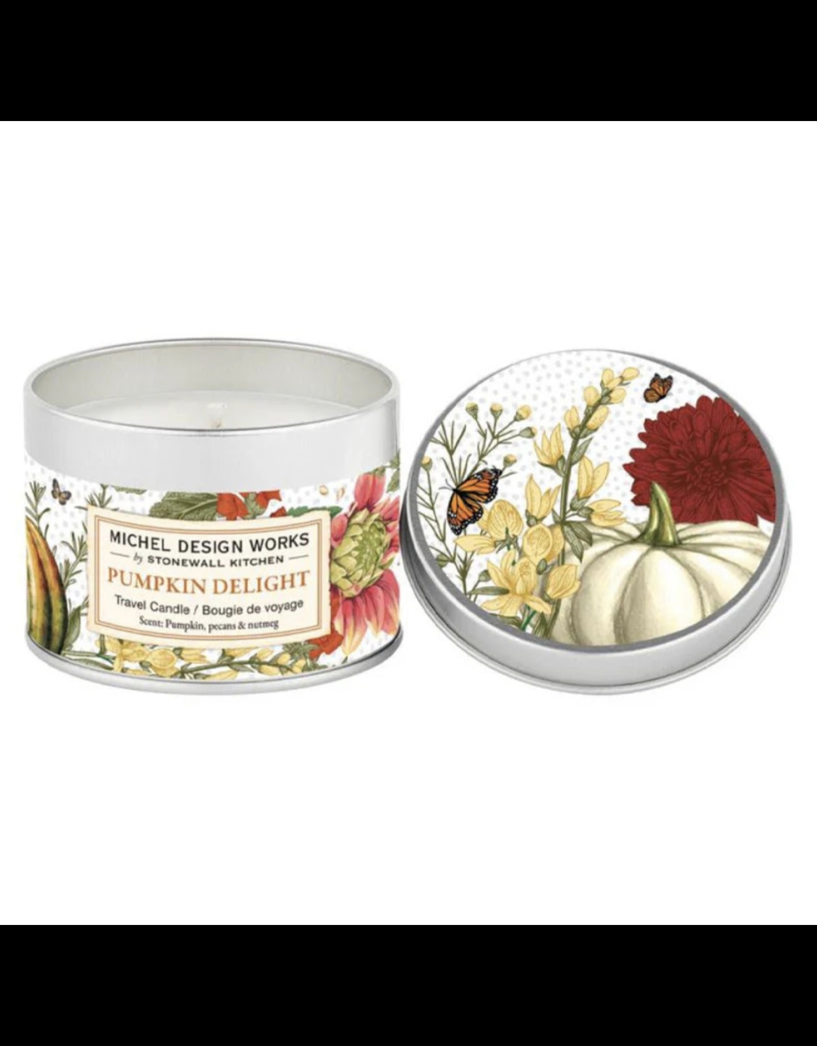 Michel Design Works MDW Pumpkin Delight Travel Candle