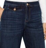 Liverpool Los Angeles stride wide leg w/ trouser details 27" ins