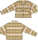 Liverpool Los Angeles button front boxy shacket