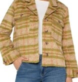 Liverpool Los Angeles button front boxy shacket