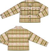 Liverpool Los Angeles button front boxy shacket