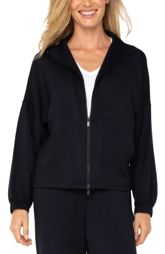 Liverpool Los Angeles zip up funnel neck jacket
