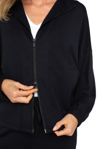 Liverpool Los Angeles zip up funnel neck jacket