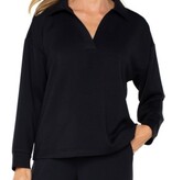 Liverpool Los Angeles v-neck popover w/collar