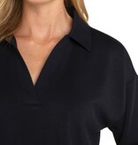 Liverpool Los Angeles v-neck popover w/collar