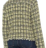 Liverpool Los Angeles cargo shacket w/ fray