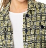 Liverpool Los Angeles cargo shacket w/ fray