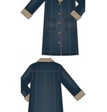 Liverpool Los Angeles sherpa trimmed notch collar jacket 38' hps