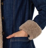 Liverpool Los Angeles sherpa trimmed notch collar jacket 38' hps