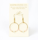 Inspiration Hoops Pink/Pearl Hoops