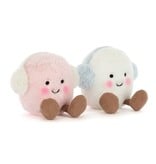 Jellycat Amuseables Toastie Pink and White Marshmallows