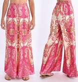 Molly Bracken Pink Daphne  Ladies Woven Pants