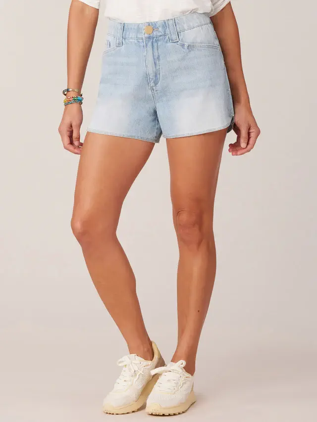 Democracy Powder Blue Artisanal 4/24.5” “AB” Solution Skyrise Dolphin Short