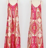 Molly Bracken Pink Daphne Ladies Woven Dress