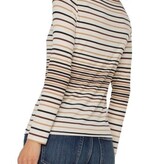 Liverpool Los Angeles long sleeve boat neck knit top