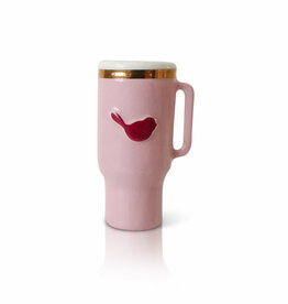 nora fleming sip happens mini (travel cup) A443