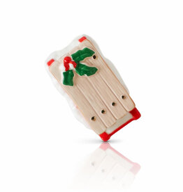 nora fleming ho ho whoa! mini (old fashioned sleigh) A444