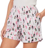 Mudpie CHAMPAGNE PJ PAJAMAS SHORTS