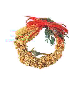 Mr. Bird Bird Seed Rustic Wreath 6"