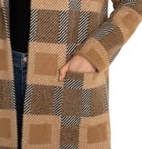 Liverpool Los Angeles long sleeve open front coatigan sweater coat w / hood