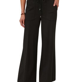 Democracy Black 30/25" "AB" Leisure High Rise Patch Pocket Utlity Wide Leg