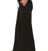 Democracy Black 30/25" "AB" Leisure High Rise Patch Pocket Utlity Wide Leg