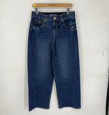 Democracy Blue 28/19” “AB” Solution High Rise Barely Barrel W/ Forward Side Panels