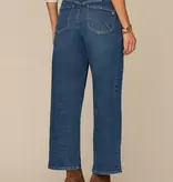 Democracy Blue 28/19” “AB” Solution High Rise Barely Barrel W/ Forward Side Panels