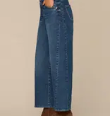 Democracy Blue 28/19” “AB” Solution High Rise Barely Barrel W/ Forward Side Panels