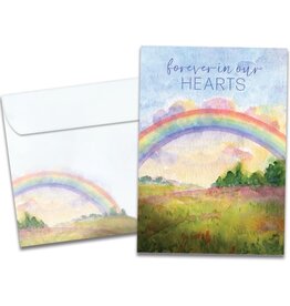 Rainbow Bridge Pet Sympathy Greeting Card