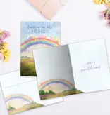 Rainbow Bridge Pet Sympathy Greeting Card