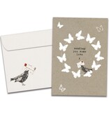 Sending Love Support & Encouragement Greeting Card