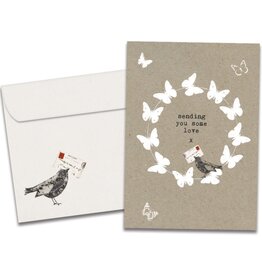 Sending Love Support & Encouragement Greeting Card
