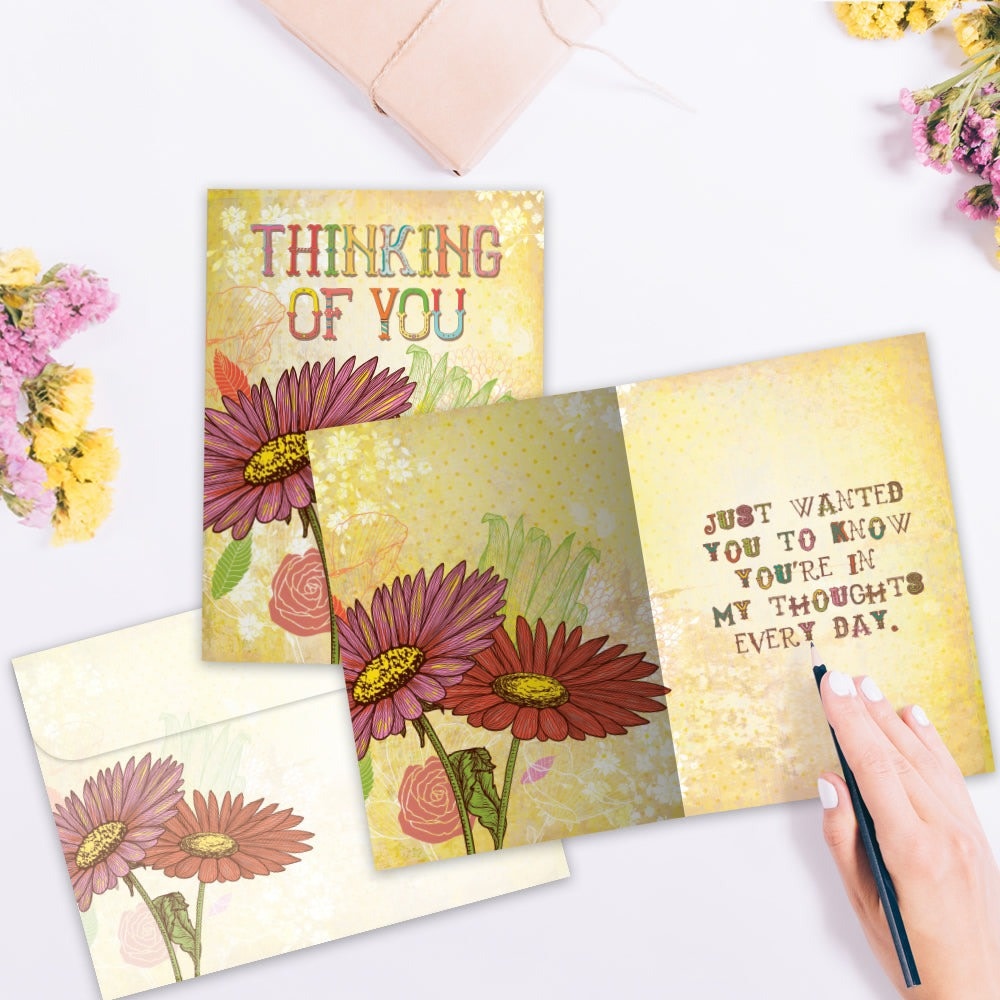 Just A Little Note Just Because Greeting Card