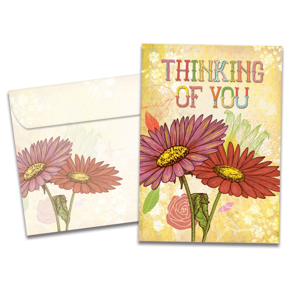Just A Little Note Just Because Greeting Card