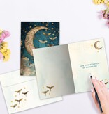 Starlight Moonbeams Just Because Greeting Card