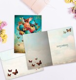 Happiness Balloons Birthday Greeting Card