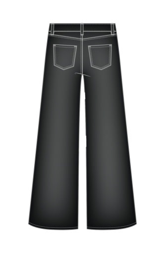 Liverpool Los Angeles stride crop wide 28 ins