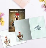 Wake up and Scream Birthday Greeting Card