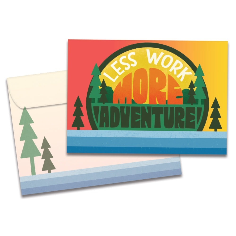 More Adventure Retirement Greeting Card