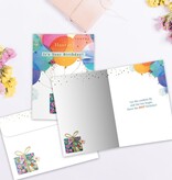 Confetti Fly Birthday Greeting Card