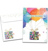 Confetti Fly Birthday Greeting Card