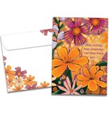 Brighter Florals Birthday Greeting Card