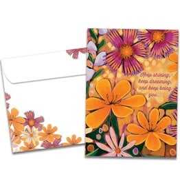 Brighter Florals Birthday Greeting Card
