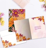 Brighter Florals Birthday Greeting Card