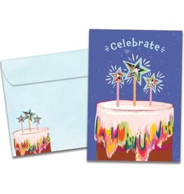 Celebrate Sparkle Birthday Greeting Card