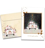 Wonderful Journey Wedding Greeting Card