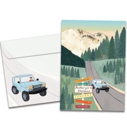 Year of Adventures Birthday Greeting Card