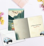 Year of Adventures Birthday Greeting Card